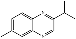Quinoxaline, 6-methyl-2-(1-methylethyl)- (9CI) Struktur