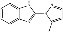 1H-Benzimidazole,2-(5-methyl-1H-pyrazol-1-yl)-(9CI) Structure
