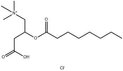 OCTANOYL-DL-CARNITIN CHLORIDE Structure