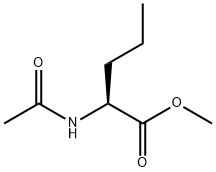 N-acetylnorvaline methyl ester Structure