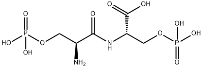 phosphoseryl-phosphoserine Struktur