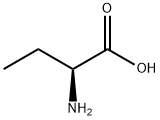(S)-(+)-2-アミノ酪酸 化学構造式