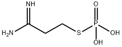 S-(2-amidinoethyl)thiophosphate Struktur