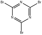 トリブロモ-1,3,5-トリアジン 化学構造式