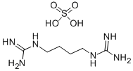 1,4-ジグアニジノブタン·硫酸塩 化学構造式