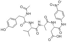 AC-YVAD-PNA 化学構造式