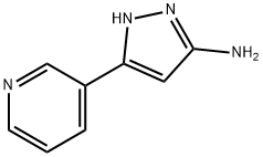 5-PYRIDIN-3-YL-2H-PYRAZOL-3-YLAMINE Structure