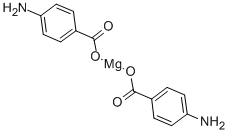 MAGNESIUM-P-AMINOBENZOATE Structure