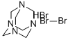 HEXAMETHYLENETETRAMINE, COMPOUND WITH HYDROGEN TRIBROMIDE (1:1) Structure