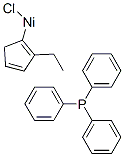 氯(乙烯环戊二烯)(三苯基膦镍), 149272-90-2, 结构式