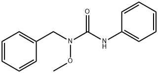 1-BENZYL-1-METHOXY-3-PHENYLUREA 结构式