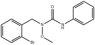 1-(2-BROMOBENZYL)-1-METHOXY-3-PHENYLUREA Struktur