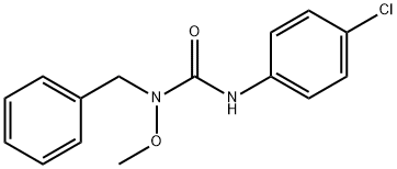 1-BENZYL-3-(4-CHLOROPHENYL)-1-METHOXYUREA, 149282-10-0, 结构式