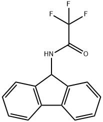 N-(9H-fluoren-9-yl)-2,2,2-trifluoro-acetamide Struktur