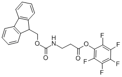 FMOC-BETA-ALA-OPFP Structure