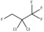 2,2-Dichloro-1,1,1,3-tetrafluoropropane Structure