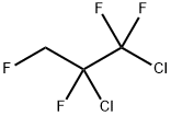 1,2-Dichloro-1,1,2,3-tetrafluoropropane Structure