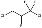 1,3-Dichloro-1,1,2-trifluoropropane Structure