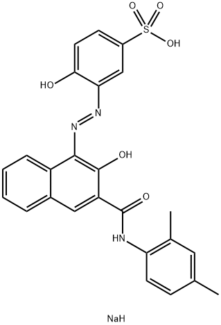 Natrium-3-[[3-[[(2,4-dimethylphenyl)amino]carbonyl]-2-hydroxy-1-naphthyl]azo]-4-hydroxybenzolsulfonat