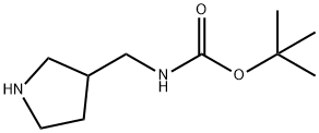 3-Boc-氨甲基吡咯烷, 149366-79-0, 结构式