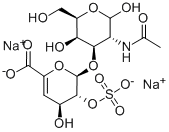 软骨素二糖二-UA2S二钠盐, 149368-04-7, 结构式