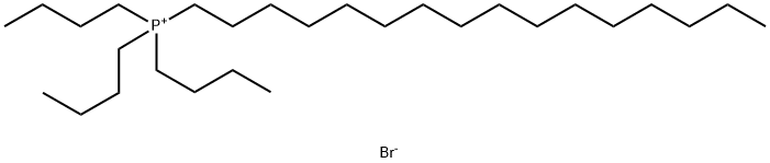 トリブチルヘキサデシルホスホニウム ブロミド 化学構造式