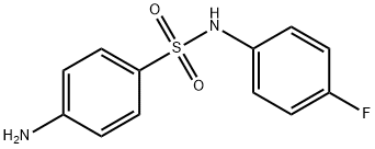 4-AMINO-N-(4-FLUORO-PHENYL)-BENZENESULFONAMIDE Structure