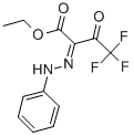 4,4,4-TRIFLUORO-3-OXO-2-(PHENYLHYDRAZONO)BUTYRIC ACID ETHYL ESTER Struktur