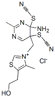 Thiamine thiocyanate Structure