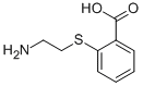 2-(2-氨基乙硫基)苯甲酸盐酸盐,14943-94-3,结构式