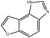 1H-Furo[3,2-e]benzimidazole(9CI) 结构式