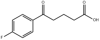 4-(4-フルオロベンゾイル)酪酸 化学構造式
