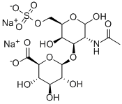 2-(乙酰氨基)-2-脱氧-3-O-BETA-D-吡喃葡糖酸基-D-半乳糖 6-(硫酸氢酯)二钠盐, 149458-08-2, 结构式