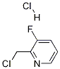 2-(氯甲基)-3-氟吡啶盐酸盐, 149463-07-0, 结构式