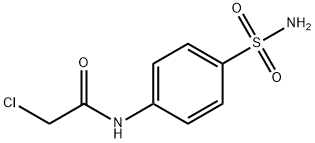 2-クロロ-N-(スルファモイルフェニル)アセトアミド 化学構造式