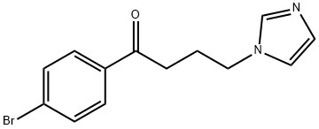 1-(4-BROMOPHENYL)-4-1H-IMIDAZOL-1-YL-BUTANONE Structure