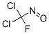 ジクロロフルオロニトロソメタン 化学構造式