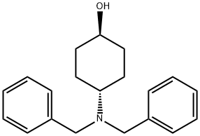 (1r,4r)-4-(dibenzylaMino)cyclohexanol Struktur