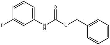 (3-氟苯基)氨基甲酸苄酯, 149524-47-0, 结构式