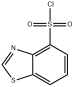 1,3-ベンゾチアゾール-4-スルホニルクロリド 化学構造式