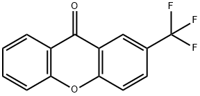 2-(トリフルオロメチル)キサントン 化学構造式