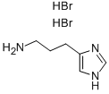3-(1H-IMIDAZOL-4-YL)-PROPYLAMINE 2HBR 结构式