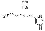 4-(5-AMINOPENTYL)IMIDAZOLE DIHYDROBROMIDE Struktur