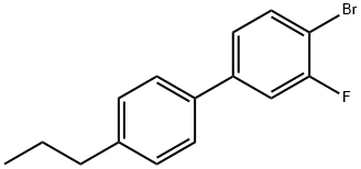 4''-PROPYL-4-BROMO-3-FLUOROBIPHENYL Structure