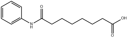 7-Phenylcarbamoylheptanoic acid Struktur