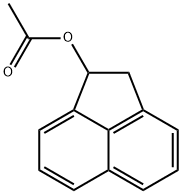 1-アセトキシアセナフテン 化学構造式