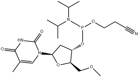 5'-O-METHYL-DT CEP 结构式