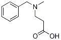 3-[benzyl(methyl)amino]propanoic acid Structure