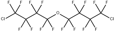 BIS(4-CHLOROOCTAFLUOROBUTYL)ETHER Structure