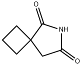 6-氮杂螺环[3.4]辛烷-5,7-二酮 结构式